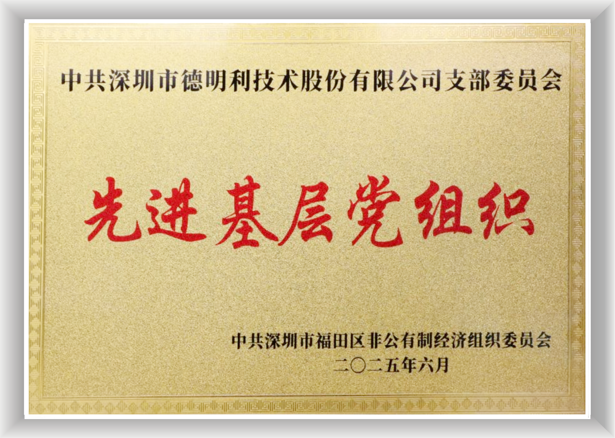 先进基层党组织