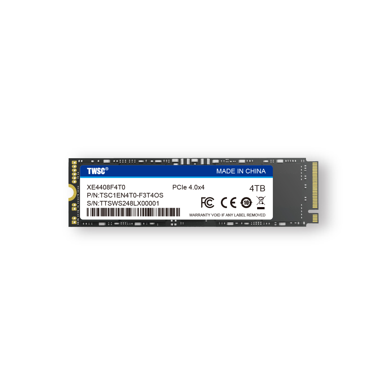 M.2 2280 PCIe 4.0x4 NVMe SSD