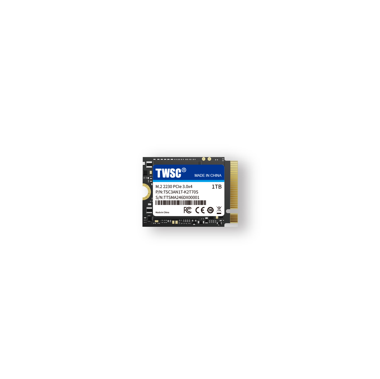 M.2 2230 PCIe 3.0 NVMe SSD